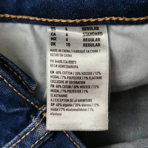 American Eagle Blue Jegging - Picture 5 of 8